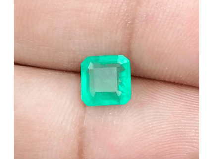 1.51ct Colombian Emerald, Natural Earth Mined Gemstone. - SMSGEMS 