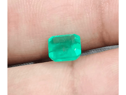 1.51ct Colombian Emerald, Natural Earth Mined Gemstone. - SMSGEMS 
