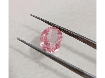 1.51ct IGI Certified Sunrise Padparadscha Sapphire, Natural unheated Gemstone - SMSGEMS 