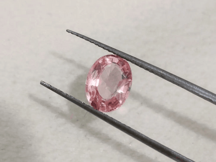 1.51ct IGI Certified Sunrise Padparadscha Sapphire, Natural unheated Gemstone - SMSGEMS 