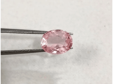 1.51ct IGI Certified Sunrise Padparadscha Sapphire, Natural unheated Gemstone - SMSGEMS 