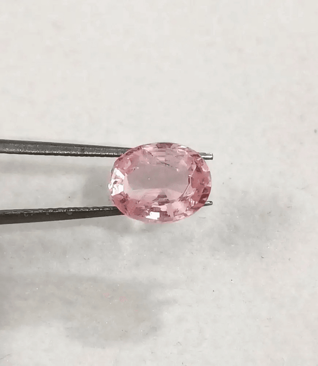 1.51ct IGI Certified Sunrise Padparadscha Sapphire, Natural unheated Gemstone - SMSGEMS 