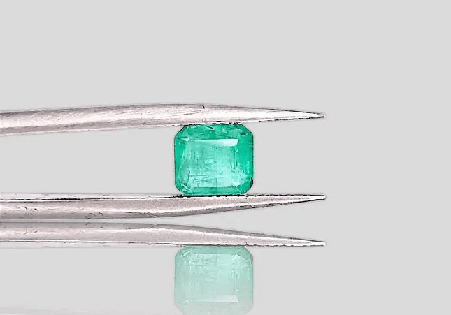 1.55ct Ethiopian Emerald, 100% Natural Earth mined Gem - SMSGEMS 