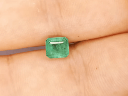 1.55ct Ethiopian Emerald, 100% Natural Earth mined Gem - SMSGEMS 
