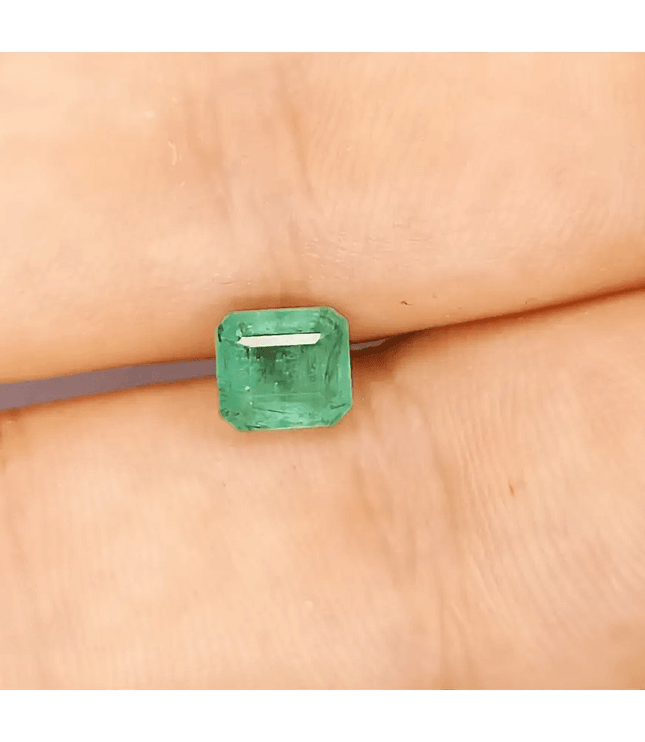 1.55ct Ethiopian Emerald, 100% Natural Earth mined Gem - SMSGEMS 