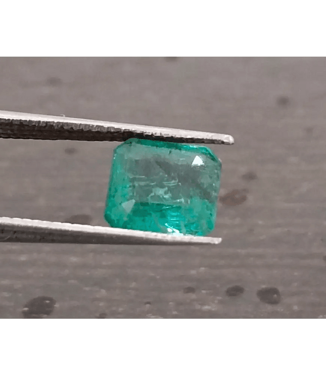 1.56ct Zambian Emerald, 100% Natural Gem - SMSGEMS 