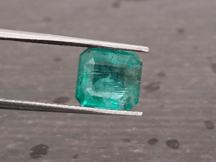 1.56ct Zambian Emerald, 100% Natural Gem - SMSGEMS 