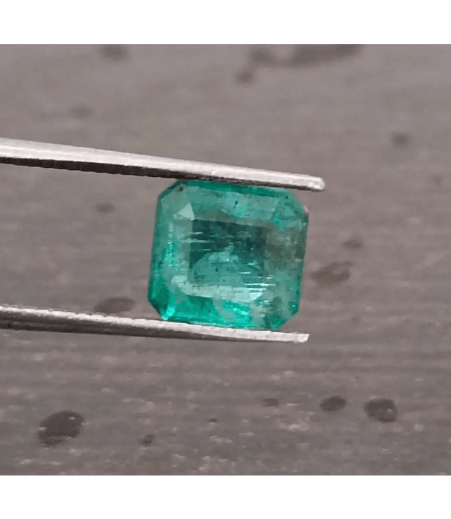 1.56ct Zambian Emerald, 100% Natural Gem - SMSGEMS 