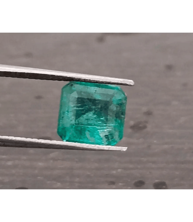 1.56ct Zambian Emerald, 100% Natural Gem - SMSGEMS 