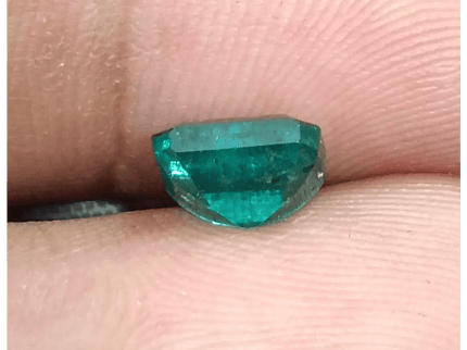1.57ct Zambian Emerald, 100% Natural Gem - SMSGEMS 