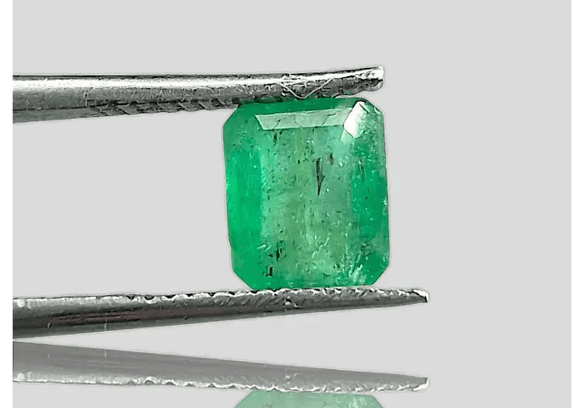 1.60ct Zambian Emerald, 100% Natural Gem - SMSGEMS 