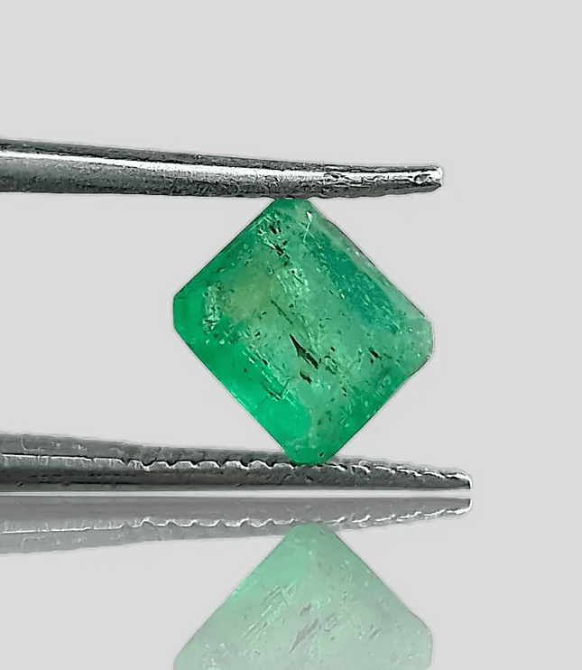 1.60ct Zambian Emerald, 100% Natural Gem - SMSGEMS 