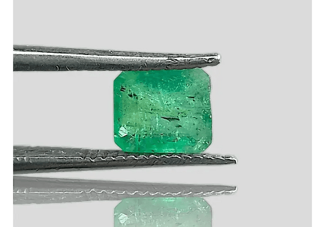 1.60ct Zambian Emerald, 100% Natural Gem - SMSGEMS 