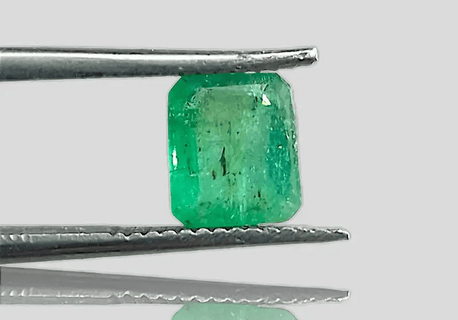 1.60ct Zambian Emerald, 100% Natural Gem - SMSGEMS 