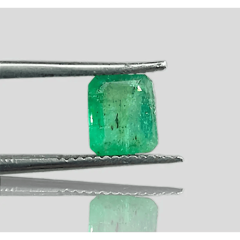 1.60ct Zambian Emerald, 100% Natural Gem - SMSGEMS 