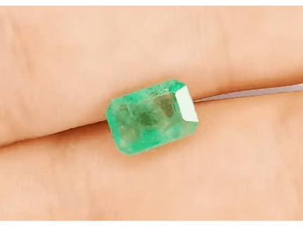 1.60ct Ethiopian Emerald, 100% Natural Gem - SMSGEMS 