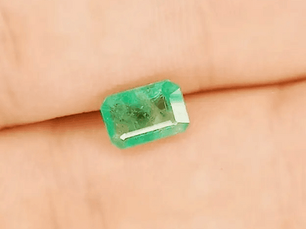 1.60ct Ethiopian Emerald, 100% Natural Gem - SMSGEMS 