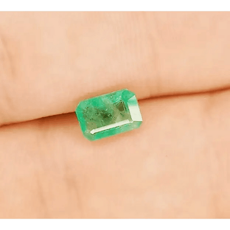1.60ct Ethiopian Emerald, 100% Natural Gem - SMSGEMS 