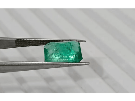 1.64ct Zambian Emerald, 100% Natural Gem - SMSGEMS 