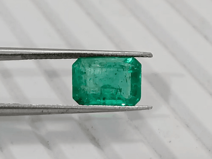 1.64ct Zambian Emerald, 100% Natural Gem - SMSGEMS 