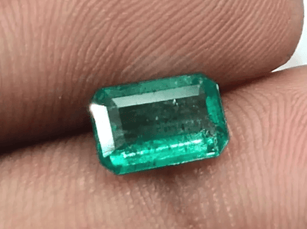 1.67ct Zambian Emerald, 100% Natural Gem - SMSGEMS 