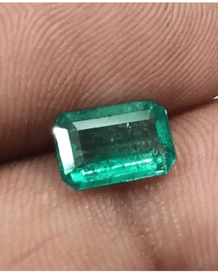1.67ct Zambian Emerald, 100% Natural Gem - SMSGEMS 