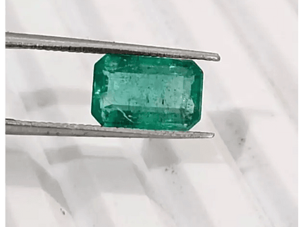 1.67ct Zambian Emerald, 100% Natural Gem - SMSGEMS 