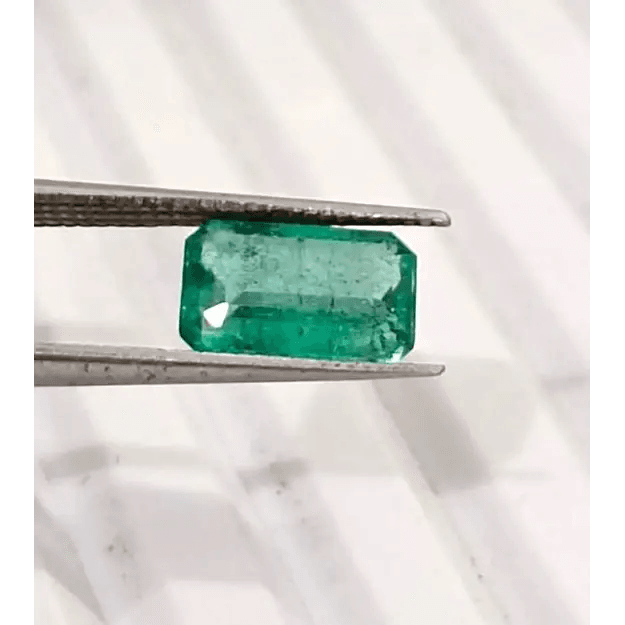 1.67ct Zambian Emerald, 100% Natural Gem - SMSGEMS 