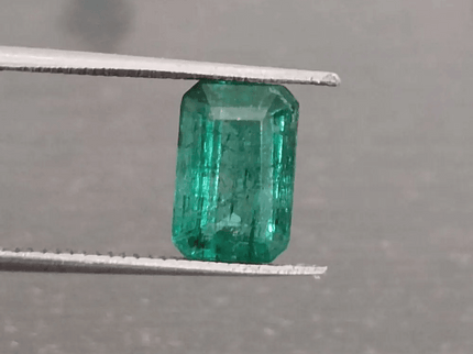 1.68ct Zambian Emerald, 100% Natural Gem - SMSGEMS 