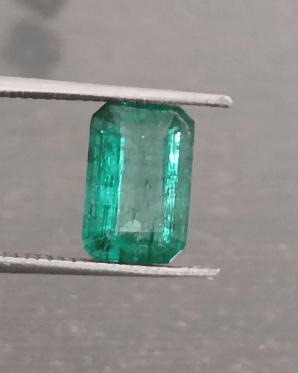 1.68ct Zambian Emerald, 100% Natural Gem - SMSGEMS 