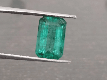 1.68ct Zambian Emerald, 100% Natural Gem - SMSGEMS 