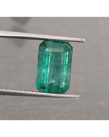 1.68ct Zambian Emerald, 100% Natural Gem - SMSGEMS 