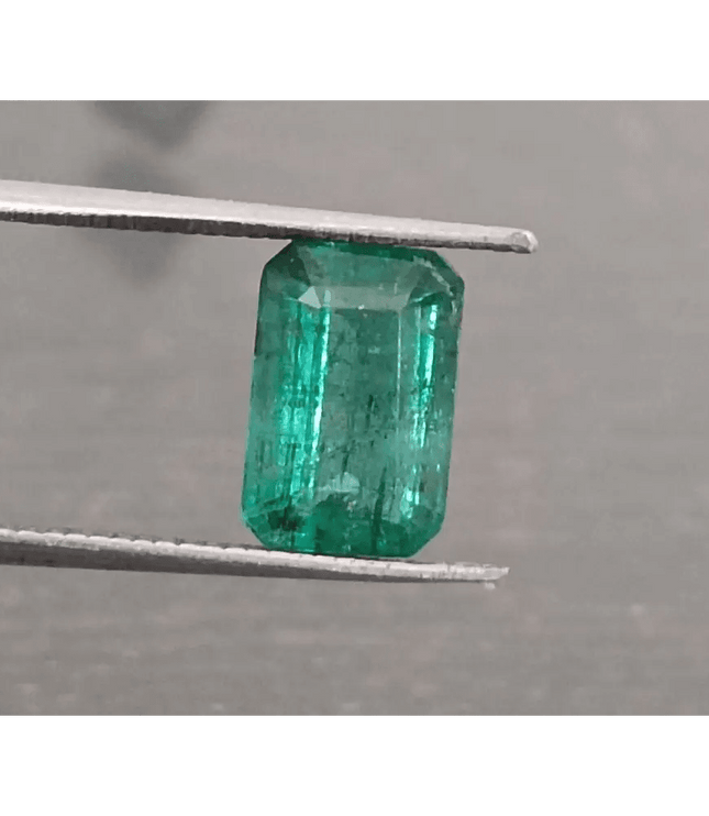 1.68ct Zambian Emerald, 100% Natural Gem - SMSGEMS 