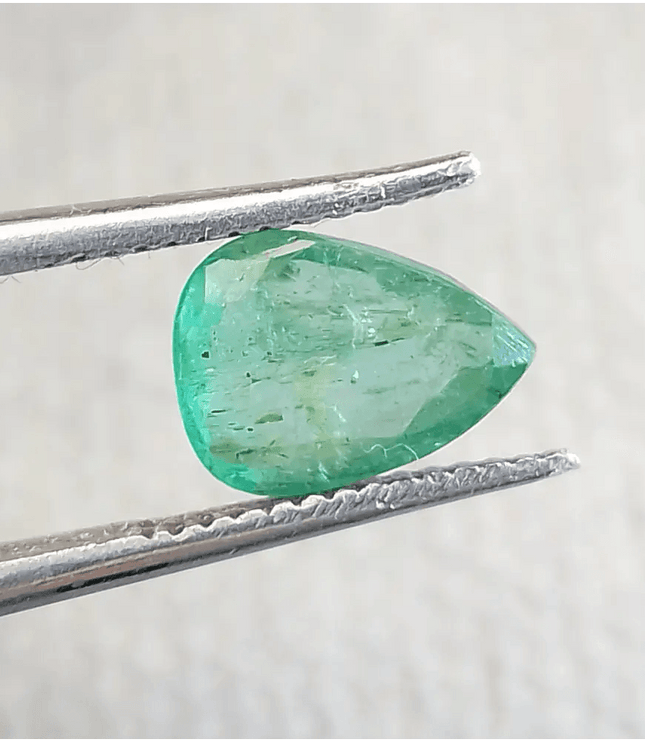 1.69ct Zambian Emerald, 100% Natural Gem - SMSGEMS 