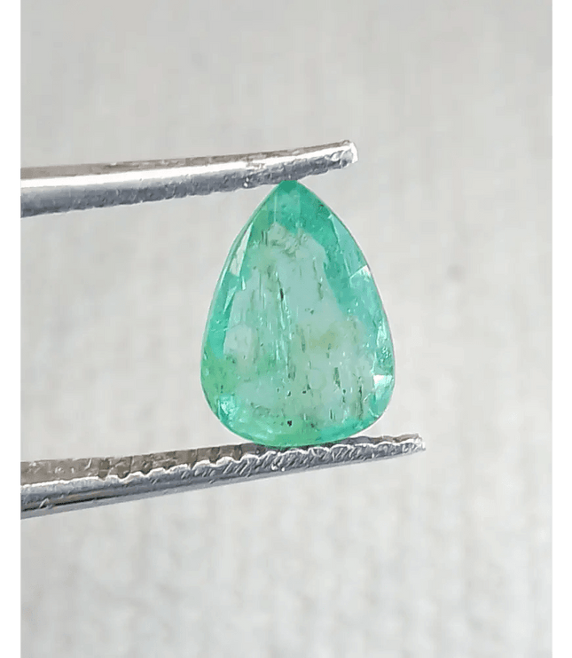 1.69ct Zambian Emerald, 100% Natural Gem - SMSGEMS 