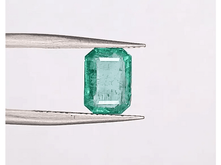 1.70ct Zambian Emerald , 100% Natural Gem - SMSGEMS 