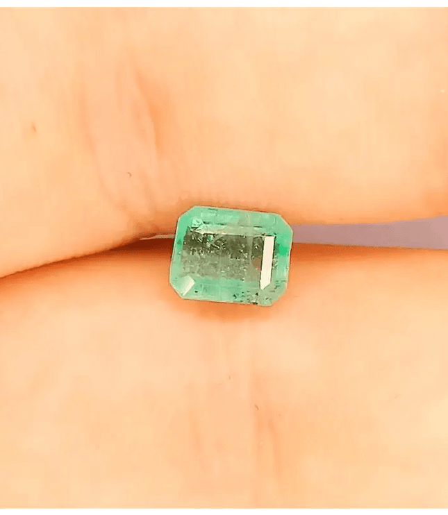 1.70ct Ethiopian Emerald, 100% Natural Gem - SMSGEMS 