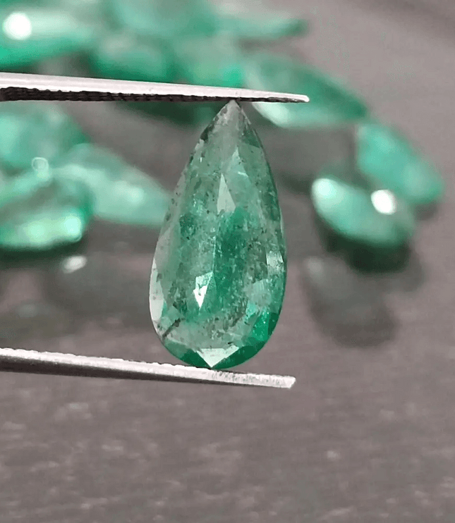 1.72ct Zambian Emerald, 100% Natural Gem - SMSGEMS 