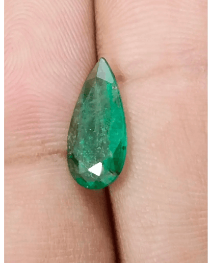 1.72ct Zambian Emerald, 100% Natural Gem - SMSGEMS 