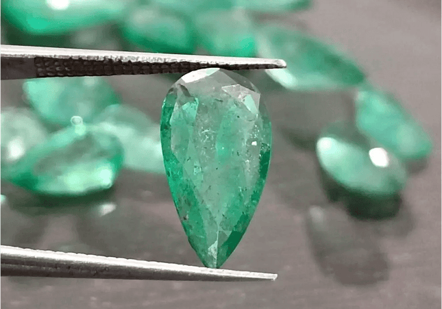1.72ct Zambian Emerald, 100% Natural Gem - SMSGEMS 