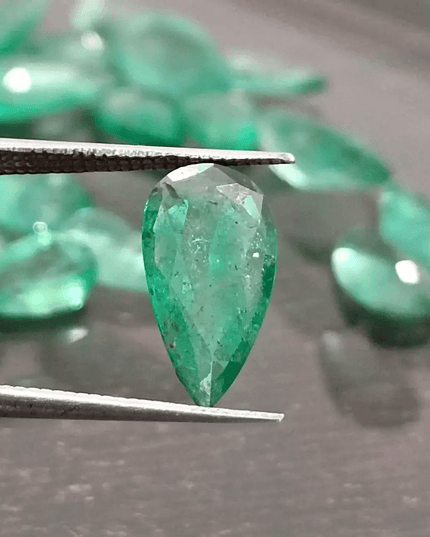 1.72ct Zambian Emerald, 100% Natural Gem - SMSGEMS 