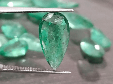 1.72ct Zambian Emerald, 100% Natural Gem - SMSGEMS 
