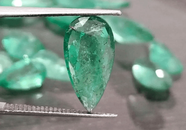 1.72ct Zambian Emerald, 100% Natural Gem - SMSGEMS 
