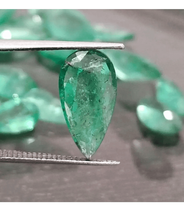 1.72ct Zambian Emerald, 100% Natural Gem - SMSGEMS 