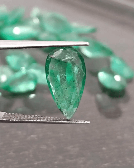 1.72ct Zambian Emerald, 100% Natural Gem - SMSGEMS 