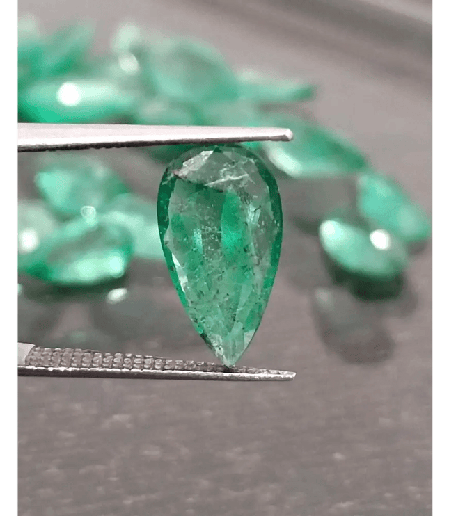 1.72ct Zambian Emerald, 100% Natural Gem - SMSGEMS 