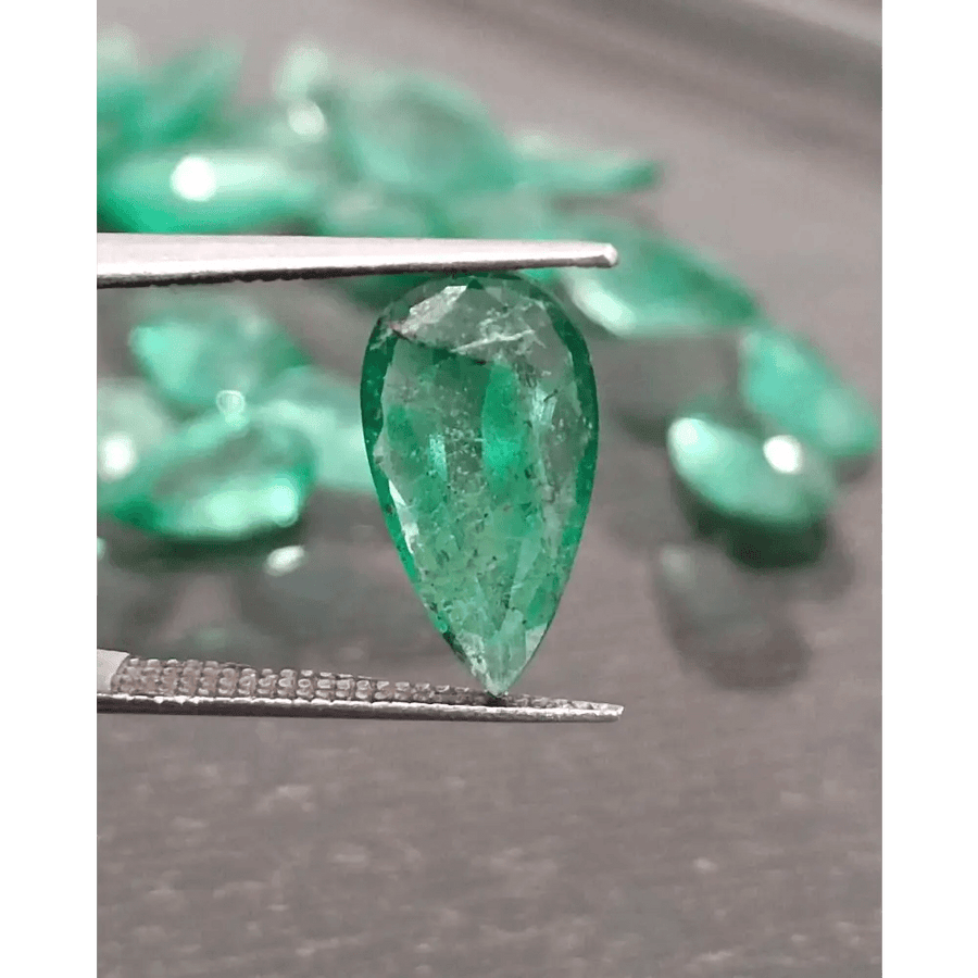 1.72ct Zambian Emerald, 100% Natural Gem - SMSGEMS 