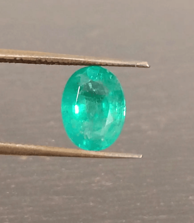 1.73ct Panjshir Emerald, 100% Natural Gem - SMSGEMS 