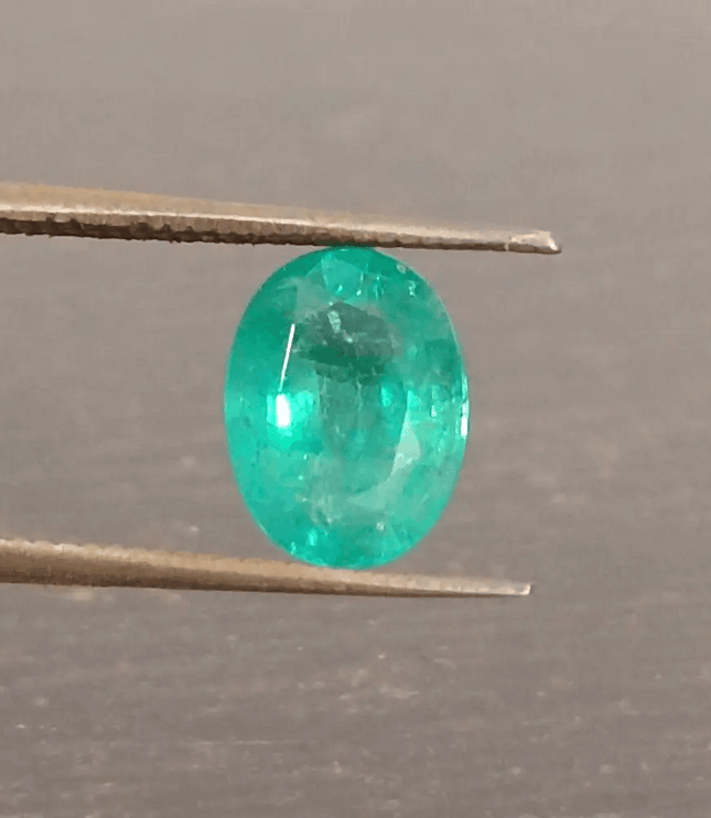 1.73ct Panjshir Emerald, 100% Natural Gem - SMSGEMS 