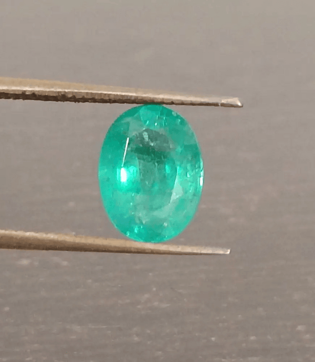 1.73ct Panjshir Emerald, 100% Natural Gem - SMSGEMS 
